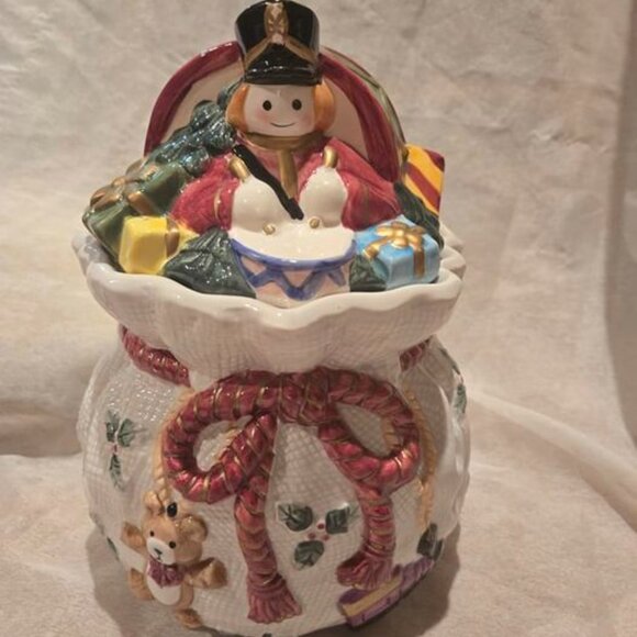 World Bazaars Inc Cookie Jar 9” Holiday | Mercari World Bazaars Inc Cookie Jar 9” Holiday Treasures Christmas Nutcracker